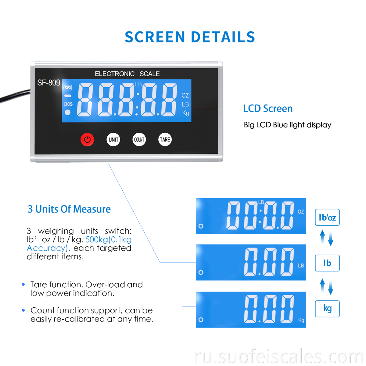 SF-809 100*50 см 500 кг 300 кг большая платформа Электронная собачья шкала для животных шкала животных почтовых отделений